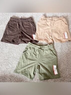 Boys Stretch Jersey with pockets shorts boys 8 NEW 4 Pair lot